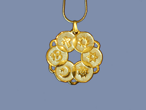 Small Interfaith Pendant (Gold-plated or Multicolor)