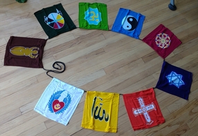 Universal Spirit / Interfaith Flag String (A)