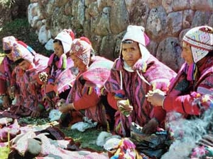 INDIGENOUS gathering of elders