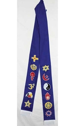 Interfaith Stole (Blue)